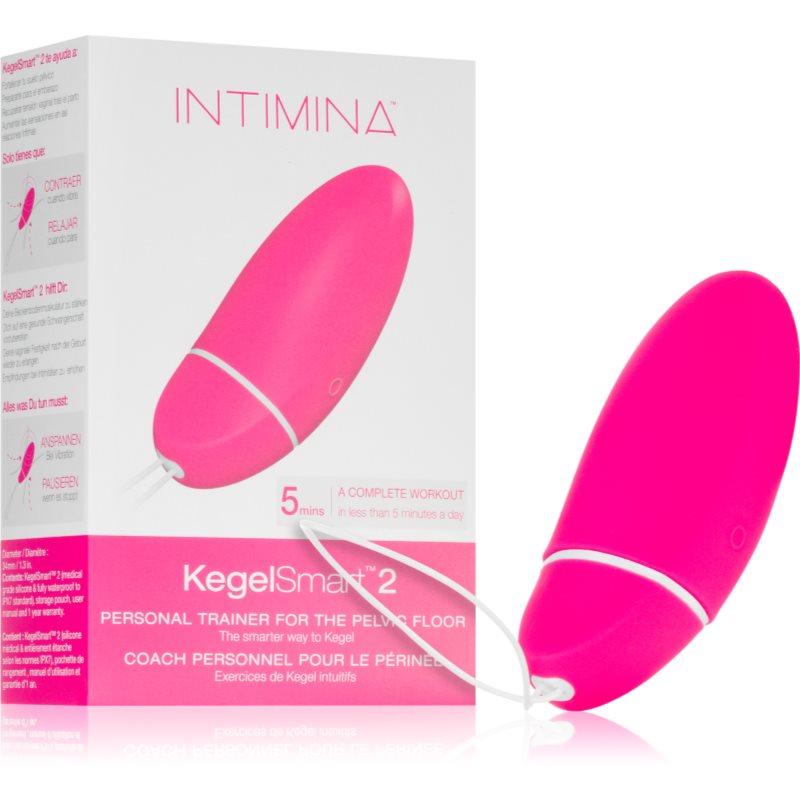 Intimina KegelSmart 2 вагінальний тренажер Pink 17 см