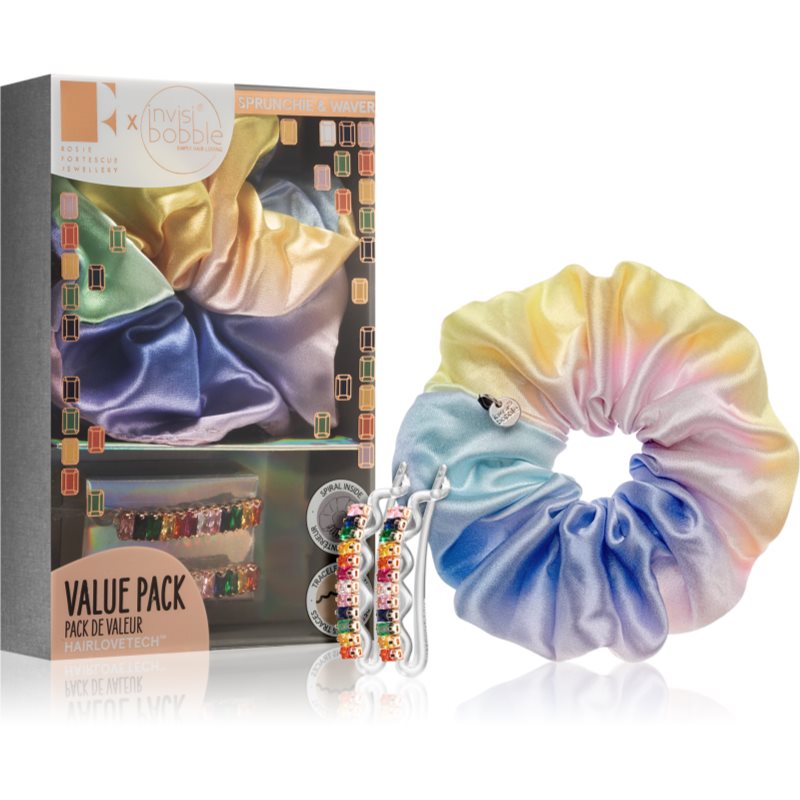 invisibobble Rosie Fortescue Rainbro Kit Set (für das Haar)