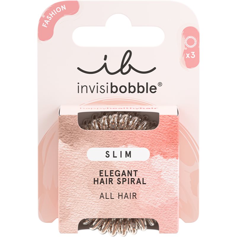 Invisibobble Slim Hair Bands Bronze Me Pretty 3 Pc