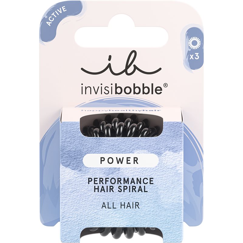 Invisibobble Power гумки для волосся True Black 3 кс