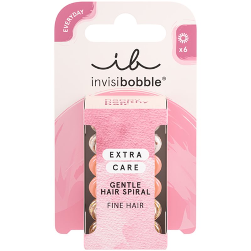Invisibobble Extra Care Delicate Duties Hair Bands 6 Pc