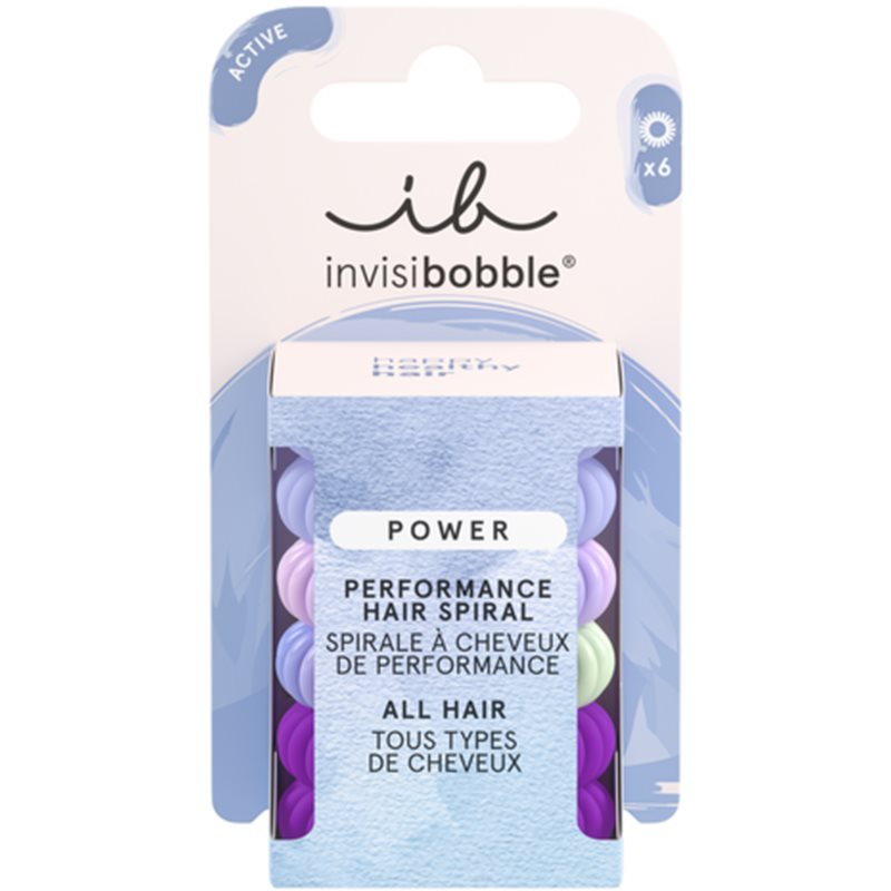 Invisibobble Power Gym Jelly élastiques à Cheveux 6 Pcs