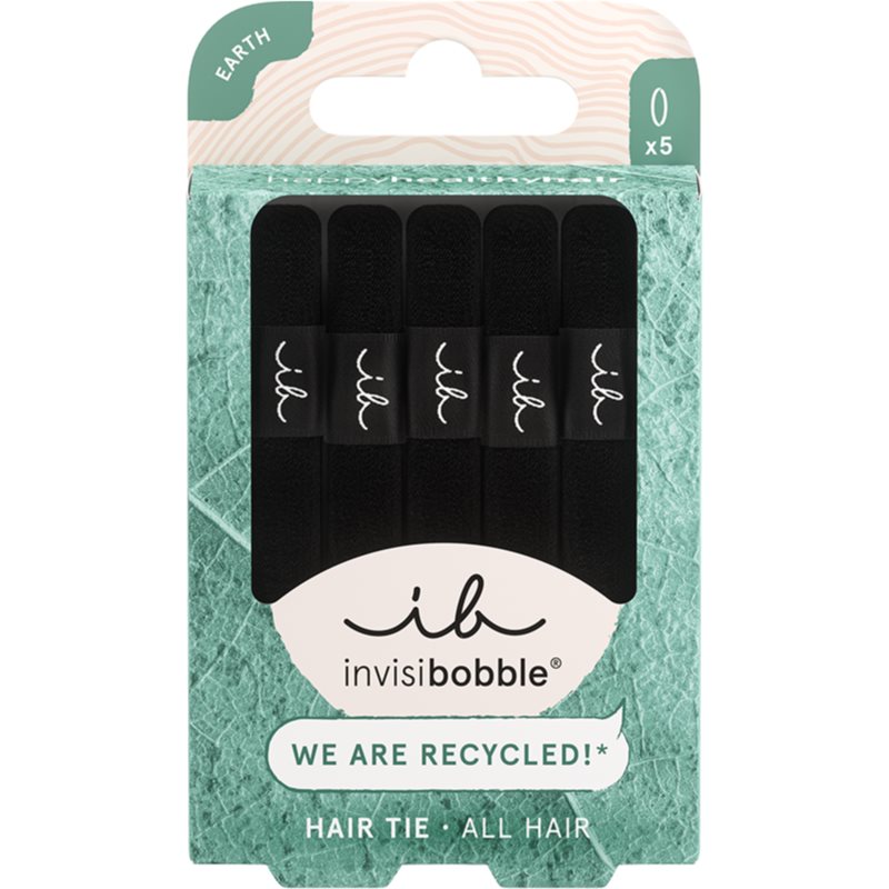 invisibobble Hair Tie Haargummis Black 5 St.