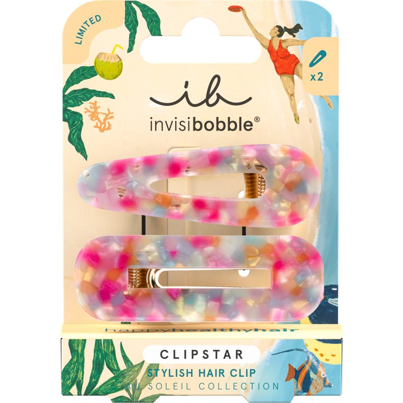 invisibobble Clipstar Au Soleil Dazzling Wave Haarspangen 2 St.