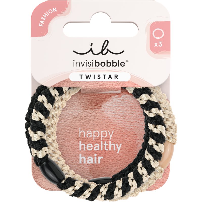 Invisibobble Twistar Classical Braids гумки для волосся 3 шт 3 кс