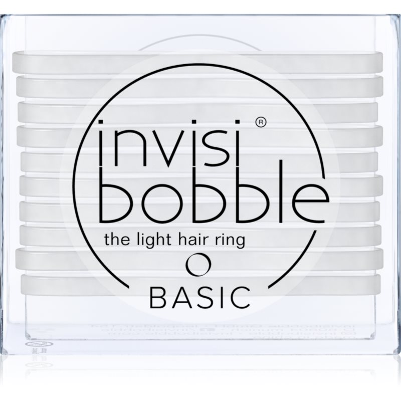 

invisibobble Basic тонкі гумки для волосся Crystal Clear