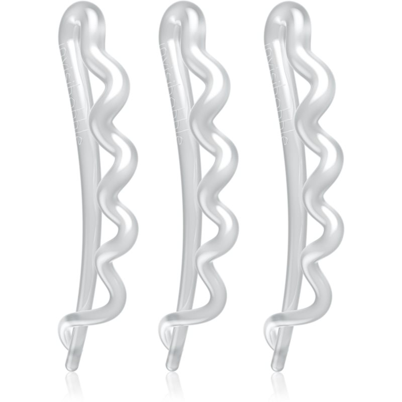 invisibobble Waver Crystal Clear hair pins 3 pc
