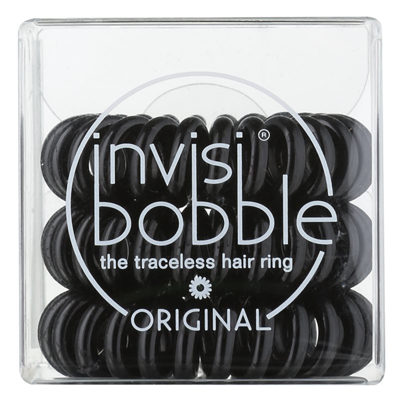 Invisibobble Original Hair Bands True Black 3 Pc