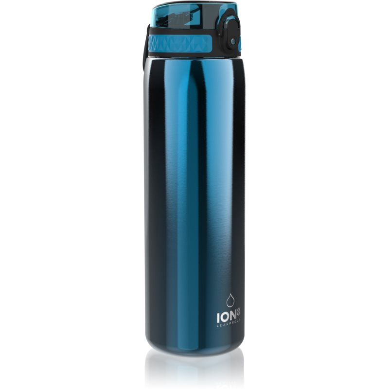 Ion8 One Touch nerūdijančio plieno butelis vandeniui spalva Blue 1200 ml