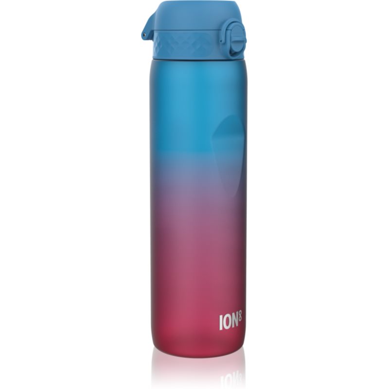 Ion8 Leak Proof fľaša na vodu veľká Motivator Blue & Pink 1000 ml