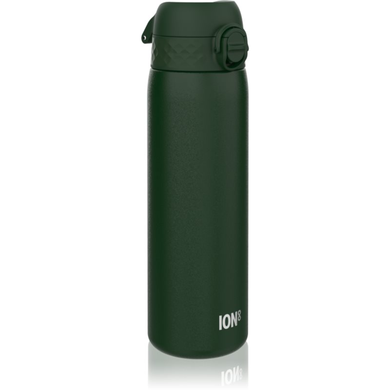 Ion8 Leak Proof пляшка для води з неіржавної сталі Dark Green 600 мл