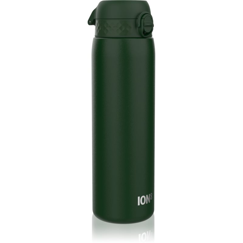Ion8 Leak Proof steklenica za vodo iz nerjavnega jekla velik Dark Green 1200 ml
