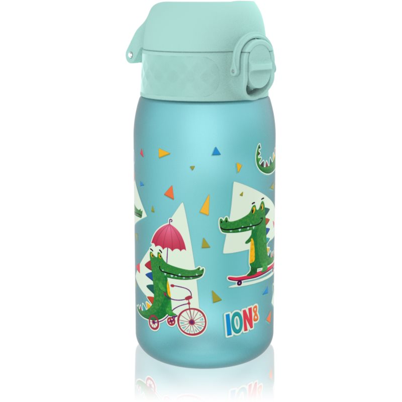 Ion8 Leak Proof vizes palack gyermekeknek Crocodiles 350 ml akciós termékkép 1