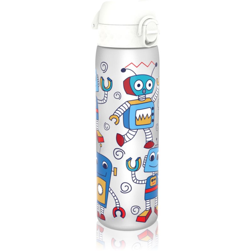 Ion8 Leak Proof vizes palack gyermekeknek Robots 500 ml akciós termékkép 1