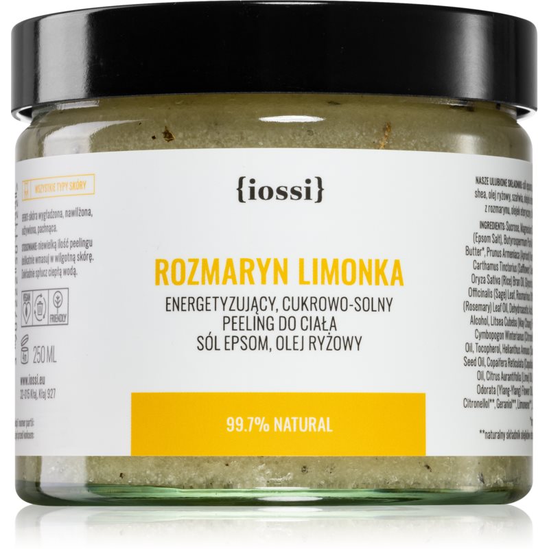Iossi Classic Rosemary Lime cukraus šveitiklis kūnui 250 ml