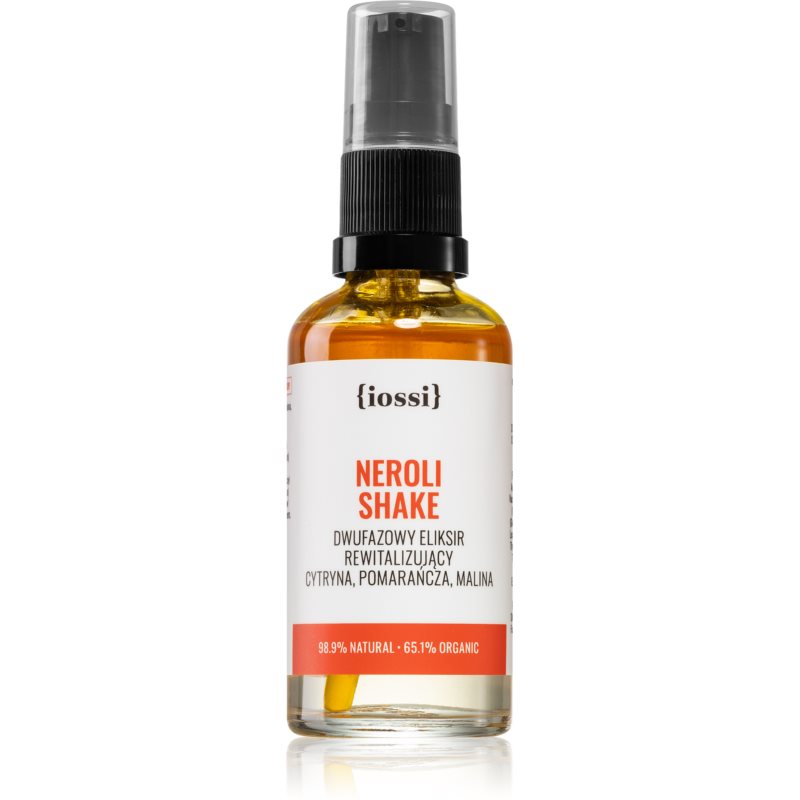 Iossi Classic Neroli Shake dvifazis serumas su atgaivinančiu efektu Orange & Raspberry Seed Oil 50 ml