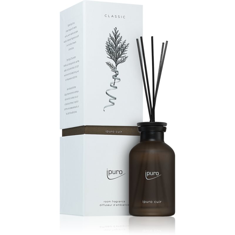Ipuro Classic Cuir Aroma Diffuser With Refill 75 Ml