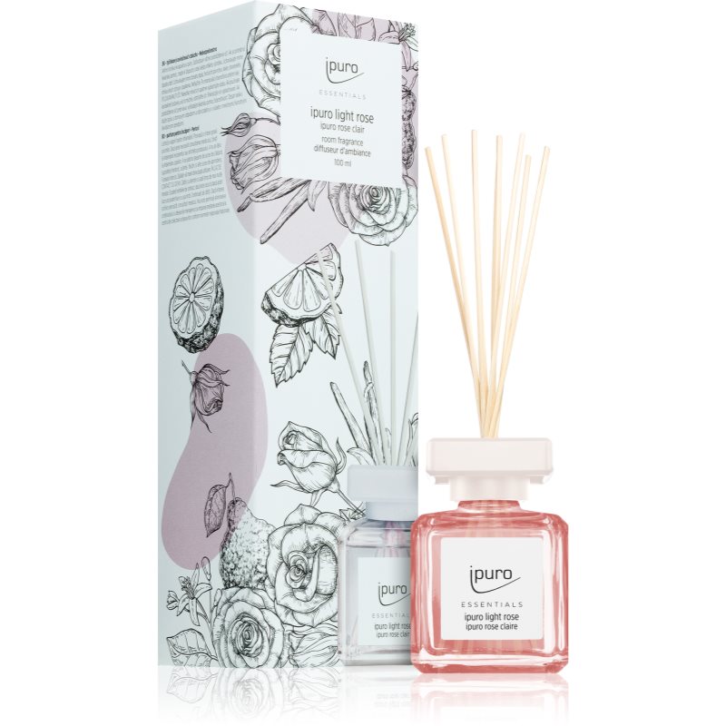 ipuro Essentials Light Rose Aroma Diffuser 100 ml