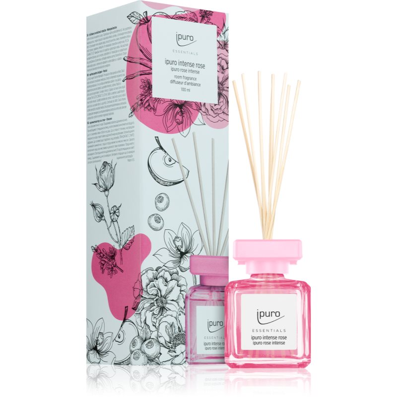 ipuro Essentials Intense Rose Aroma Diffuser 100 ml