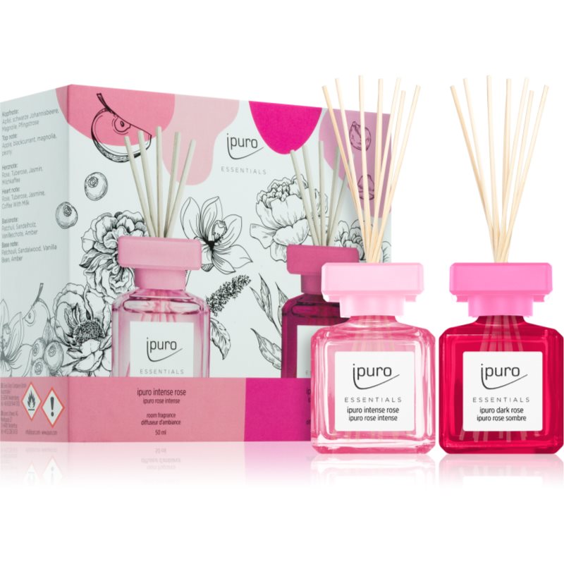 ipuro Essentials Intense & Dark Rose ajándékszett 2x50 ml akciós termékkép 1