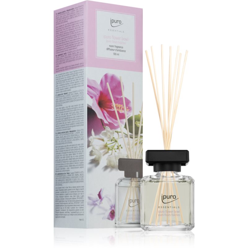 Ipuro Essentials Flower Bowl Aroma Diffuser With Refill 100 Ml