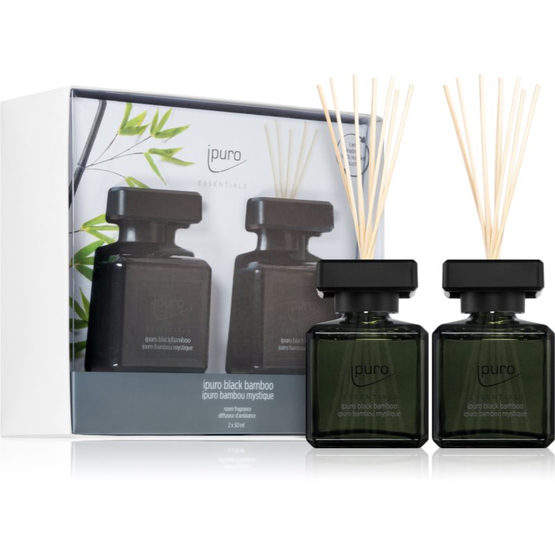 ipuro Essentials Black Bamboo darčeková sada 2x50 ml
