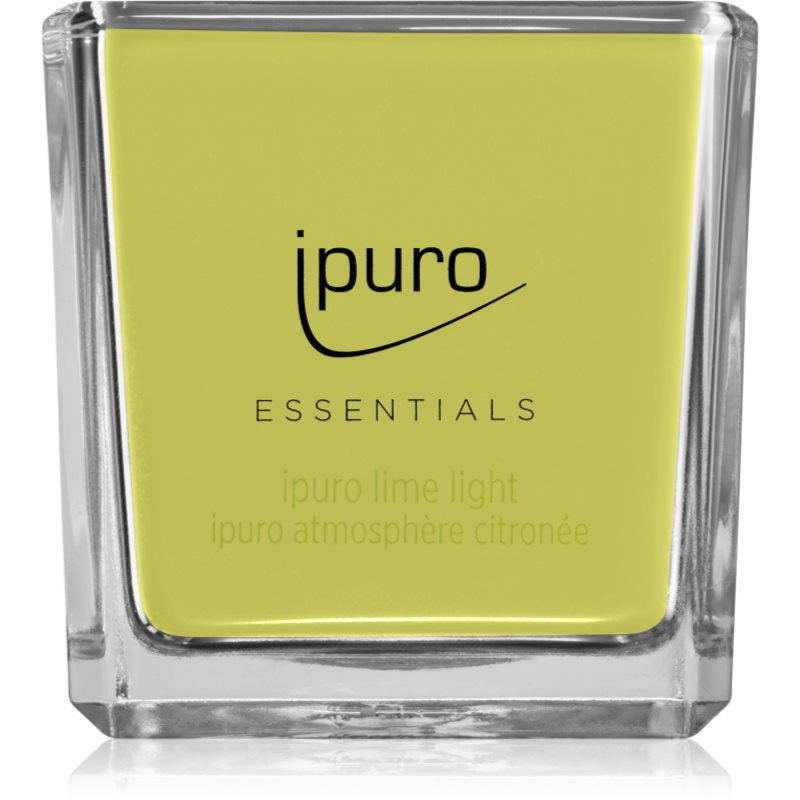 ipuro Essentials Lime Light mirisna svijeća 125 g