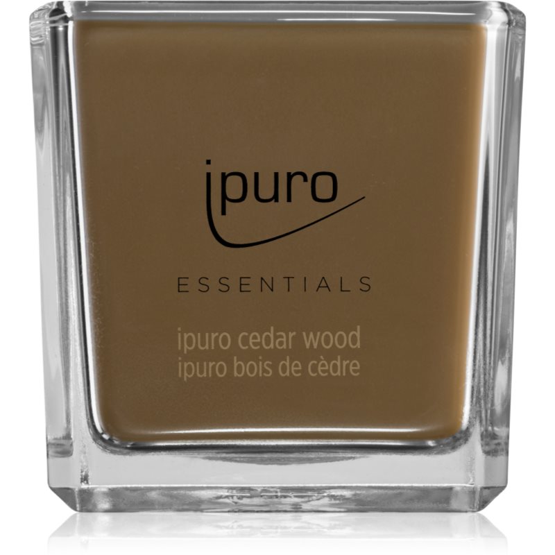 Ipuro Essentials Cedar Wood Scented Candle 125 G