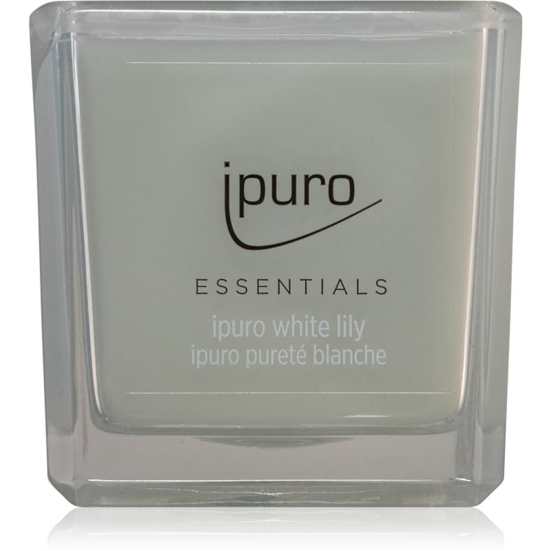 ipuro Essentials White Lily scented candle 125 g

