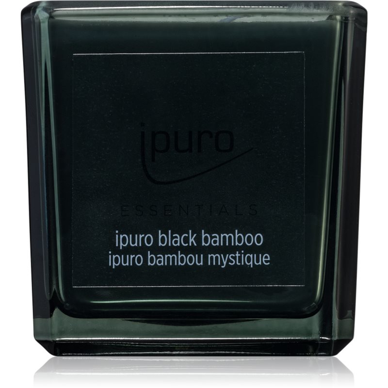 ipuro Essentials Black Bamboo vonná sviečka 125 g