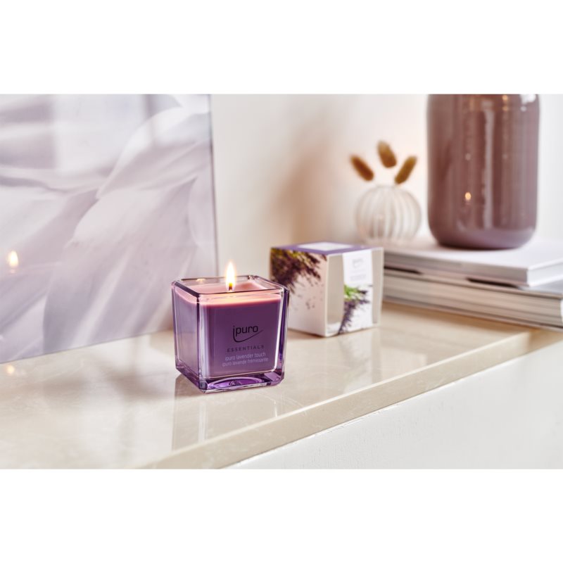 Ipuro Essentials Lavender Touch Scented Candle 125 G