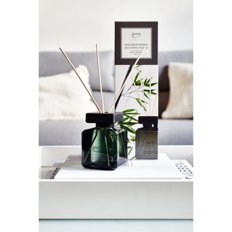 Ipuro Essentials Black Bamboo Diffuseur D'huiles Essentielles 200 Ml