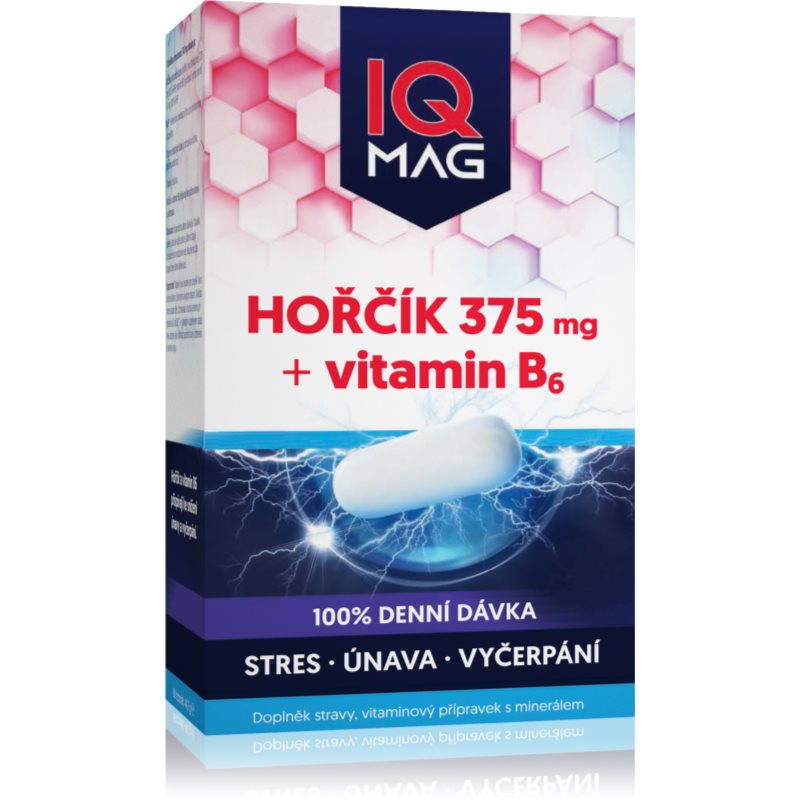 IQ Mag hořčík 375 mg + B6 + kys.listová 60 tabliet kúpite na Notino.sk