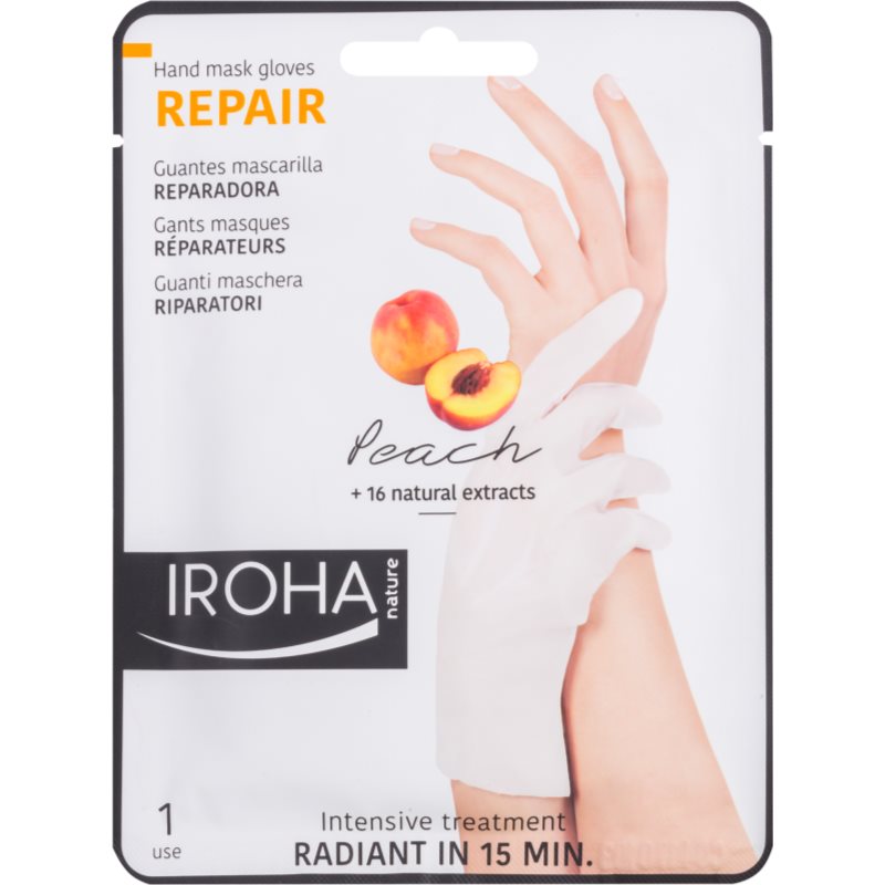Iroha Repair Peach rankų ir nagų kaukė