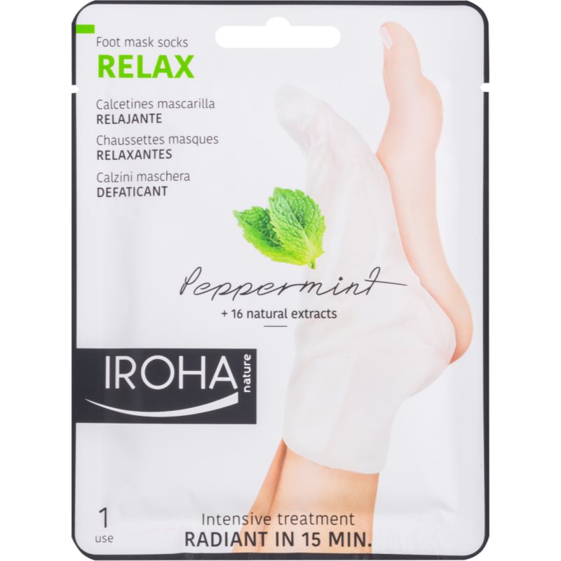 

Iroha Relax освіжаюча маска для ніг
