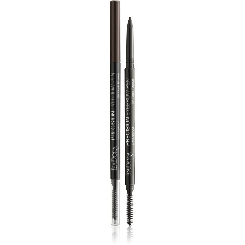 IsaDora Precision Eyebrow Pen олівець для брів відтінок 05 Dark Brown 0,09 гр