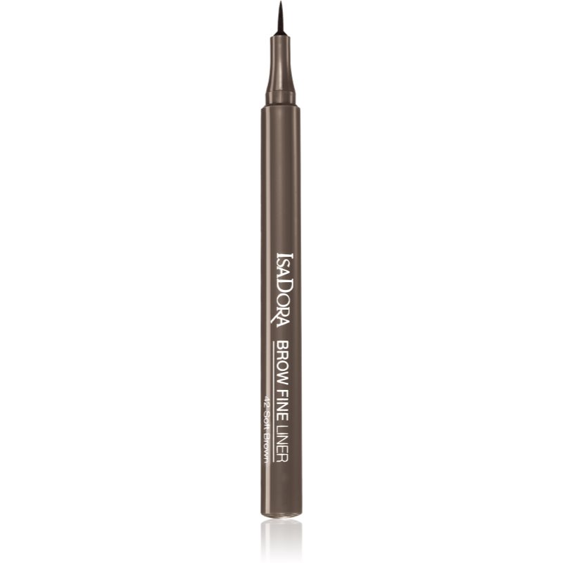 IsaDora Brow Fine Liner маркер за вежди цвят 43 Medium Brown 1,1 мл.