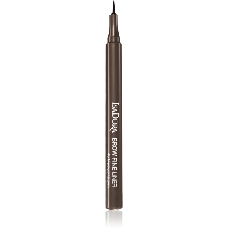 IsaDora Brow Fine Liner олівець для очей відтінок 43 Medium Brown 1,1 мл