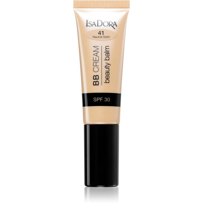 IsaDora BB Cream Beauty Balm hydratačný BB krém SPF 30 odtieň 41 Neutral Satin 30 ml