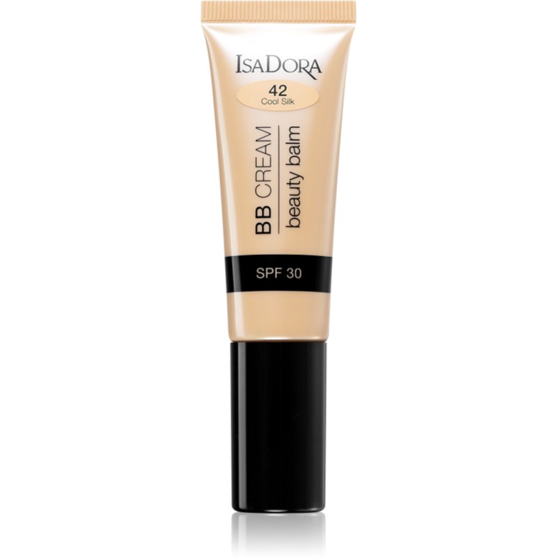 IsaDora BB Cream Beauty Balm Hydrating BB Cream SPF 30 Shade 42 Cool Silk 30 Ml