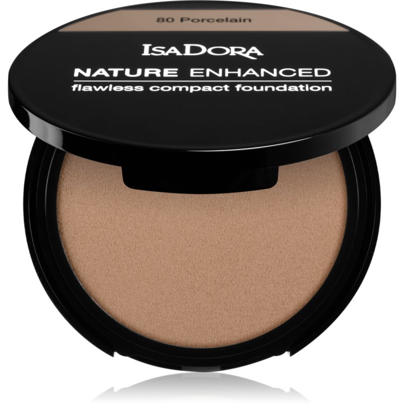 IsaDora Nature Enhanced Flawless Compact Foundation Compact Cream Foundation Shade 86 Natural Beige 10 G