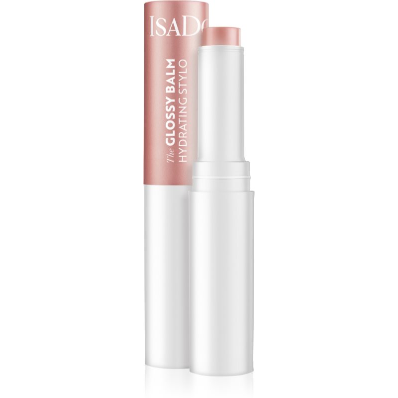 IsaDora Glossy Balm Hydrating Stylo tinted moisturising lip balm shade 41 Pink Silk 1,6 g
