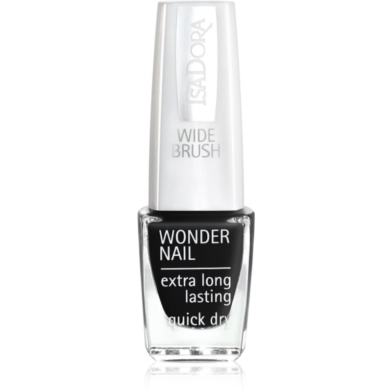 

IsaDora Wonder Nail швидковисихаючий лак для нігтів відтінок 191 Black Lacquer