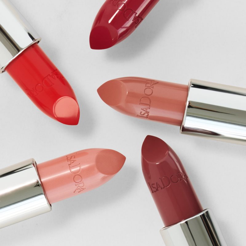 IsaDora Perfect Moisture Lipstick зволожуюча помада відтінок 215 Classic Red 4,5 гр