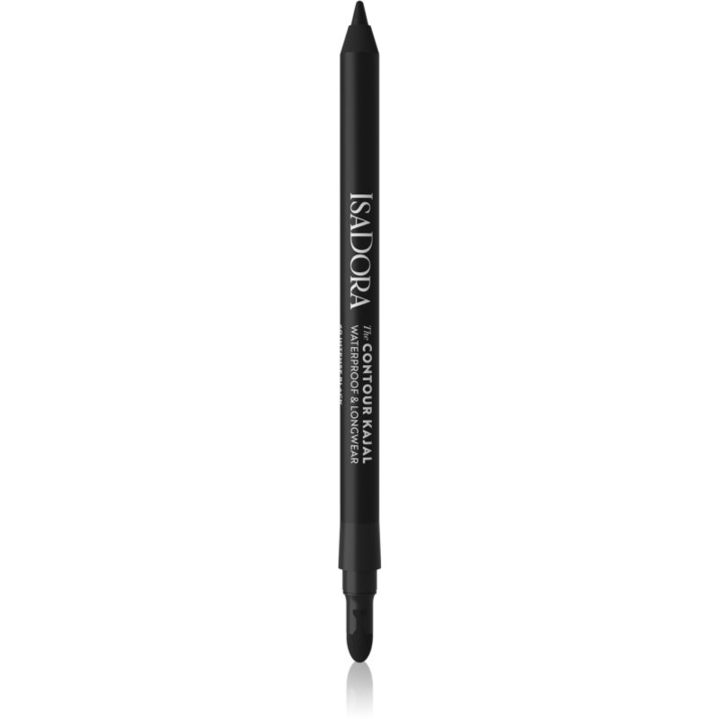 E-shop IsaDora Contour Kajal kajalová tužka na oči odstín 60 Intense Black 1,2 g