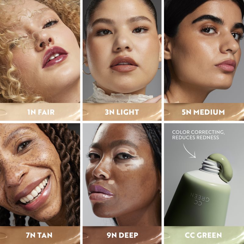 IsaDora CC + Cream CC Crème Hydratante SPF 30 Teinte 7N Tan 30 Ml