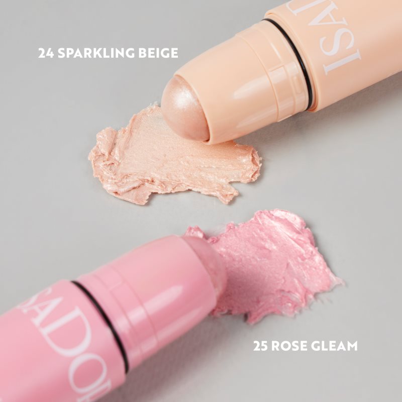IsaDora Glow Stick Dewy & Radiant kredka rozświetlająca odcień 25 Rose Gleam 5,5 g