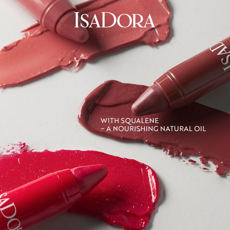 IsaDora Glossy Lip Treat Twist Up Color Rouge à Lèvres Hydratant Teinte 15 Sugar Rush 3.3 G