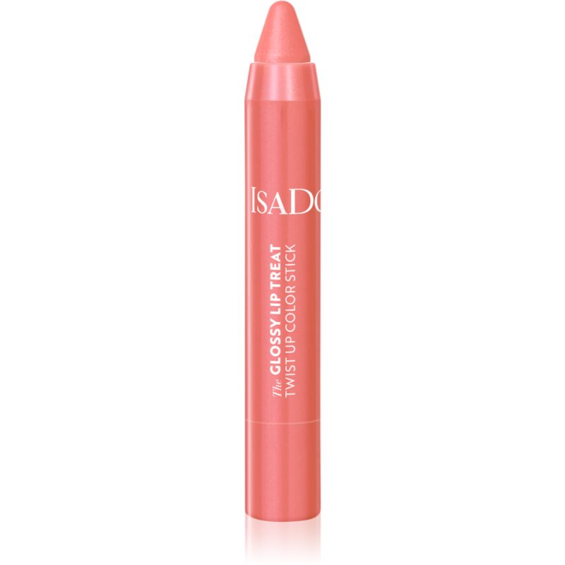 E-shop IsaDora Glossy Lip Treat Twist Up Color hydratační rtěnka odstín 09 Beach Peach 3,3 g