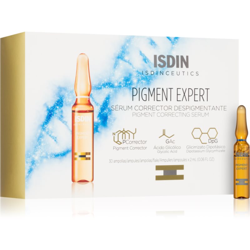 Isdin isdinceutics pigment expert élénkítő korrekciós szérum a pigmentfoltok ellen 30x2 ml
